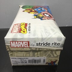 Stride Rite Kids Slip-On Shoes Size 13.5 Marvel Comics Hero Faces New in Box