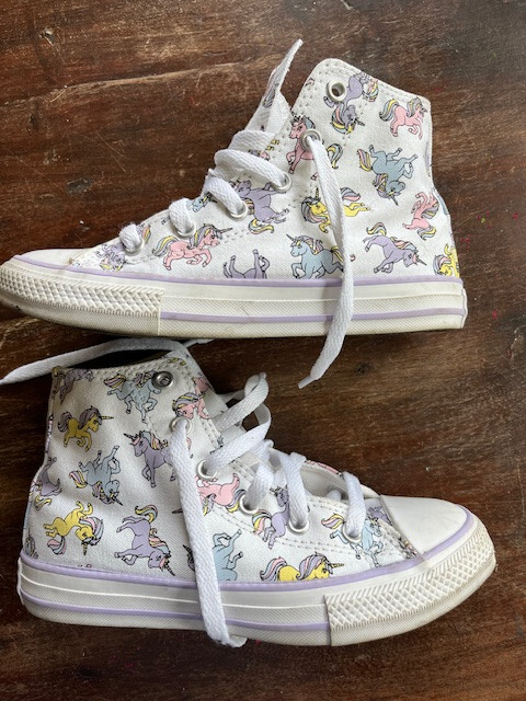 Converse, Chuck Taylor All Star, High Top, Unicorn, Size 1