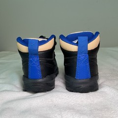 Nike Manoa LTR Boots Black Sesame Game Royal Kids Toddler BQ5374-003 NEW Size 6c
