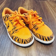 Nike Dunk Low Next Nature Tiger Stripes Youth Size 1.5Y DZ5633-800