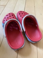 Limited edition Super Mario Light-Up Crocs Kids Size 13 c c13 Shoes Sandals EXC