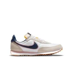 Nike Waffle Trainer 2 SE Athletic Kids Sz 7Y White Letterman’s Jacket DJ0345-100