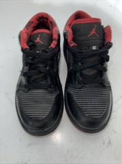 2007 Jordan 1 Retro Low (ps) size 12C 315869-001 Black/blk/red Rare