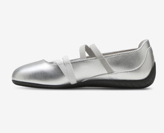 PUMA Speedcat Ballet Metallic Silver White 40613301 GS SZ 4Y-7Y Girls Womens
