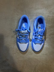 Nike Dunk Low PS “Size 1.5y” White University Blue CW1588-103 Replacement Box