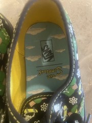 The Simpsons x Vans Authentic Kids ‚Glow Bart‘ Size 1.5