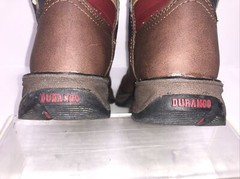 Durango Kids Cowboy / Western Boots Size 12.5 M Brown Style BT245 USA Flag #53 S
