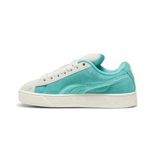PUMA Suede Xl Winston X Squish Lace Up Youth Boys Green, Grey Sneakers Casual S