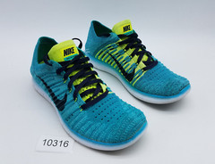 Nike Free RN Flyknit (GS) Youth’s Size 5Y Running Shoes Hyper Turquoise