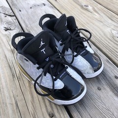Nike Air Jordan Retro Dub Zero 8C Black Metallic Gold White 311047-005