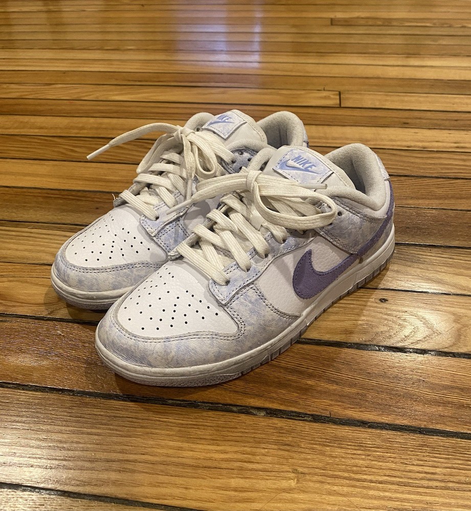 Nike Dunk Size 6 No Box Purple White Sb Hype Streetwear Sneakers Clouds Y2K