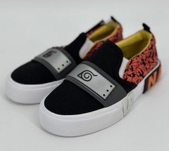 Naruto Sneakers Preschool Youth 13 Shippuden Slip On Shoes Chakra Jutsu Anime