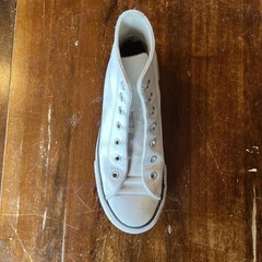 Converse Chuck Taylor All Star Move White Leather Platform High Top Kids Size 4
