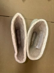 Kids Original Handmade Russian Wool Felt Boots Valenki Fox Siberian Size 11 New