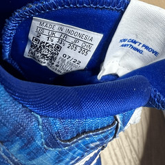 Adidas x The Simpson’s Bart Blue Tie dyed 3 Stripe Tenis Sneaker, Youth 2