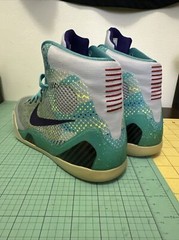 NIke Kobe IX 9 Elite (636602-005) Wolf Grey Turquoise Expressions YOUTH 6.5Y