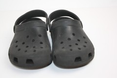 CROCS Classic Clogs Mules Waterproof Shoes Black Kid’s US Sz 3 / 5