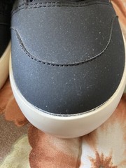 Cat & Jack Strap Closure Black and White High Top Sneaker Shoes Kids US 4–NWT