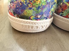 BILLY Classic DIR HIGH II Kids 7XW Multi-color Sneakers EUC BK23153-199-XW
