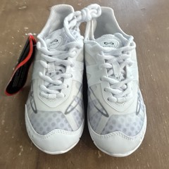 Nfinity Vengeance Unisex Kids Athletic Sneaker Lace-Up White/Gray US Y3