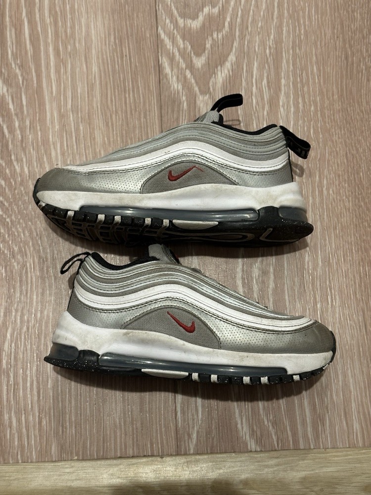 Nike Air Max 97 Silver Bullet 11c Boy Kids 11 Slip On