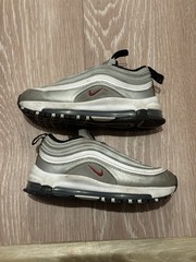 Nike Air Max 97 Silver Bullet 11c Boy Kids 11 Slip On