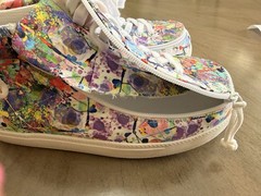 BILLY Classic DIR HIGH II Kids 7XW Multi-color Sneakers EUC BK23153-199-XW