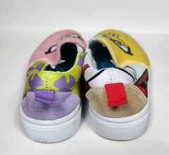 SpongeBob SquarePants & Patrick Star Kids Canvas Slip-On Shoes Multicolor US 12