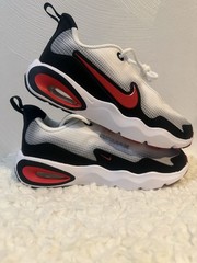 Nike Air Max Nova GS White Black Red Unisex Kids Sneakers US Size 6.5Y