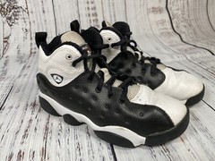 Jordan Jumpman Team II Black/White/Varsity Red Little Kids Size 2Y (820274-010)
