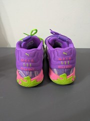 Puma LaMelo Ball Mb.03 Toxic Lace-Up Purple Sneakers Youth Juniors Sz 6