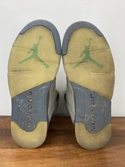 Air Jordan 5 Retro Light Mint Green Light Grey Dark Grey Size 5.5Y DQ3734-003