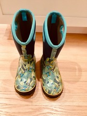 BOGS Kids Boots Rain -Snow- Mud Rubber Neoprene Pull On sz 3