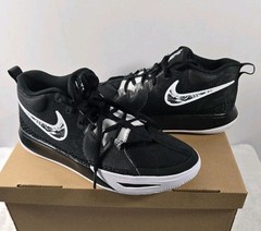 Nike Kyrie Flytrap Black/White/Camo Athletic Shoes Youth Size 7Y (DQ8094-009)