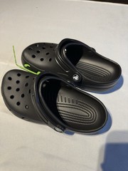 Crocs Black M3 W5 Fast Shipping