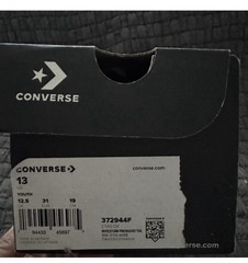 Converse CTAS OX Castle Rainbow Low Top Kids Sneakers US 13 372944F