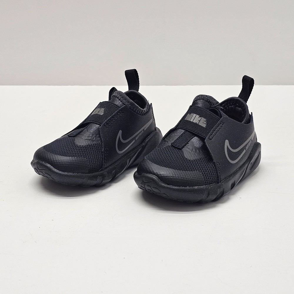 Nike Flex Runner 2 TDV Toddler Shoes Black/Pewter-Anthracite Size 5C DJ6039-001