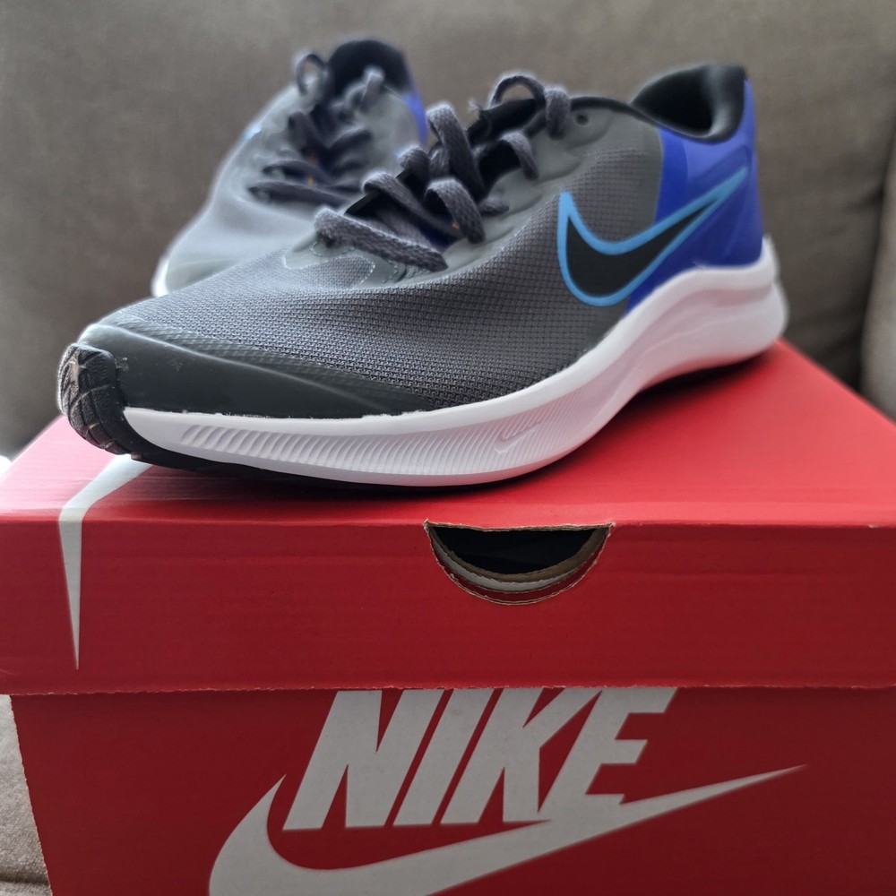 New Nike Star Runner 3 GS Kids Running Shoes Size 4.5Y (Women’s 6) DA2776-012
