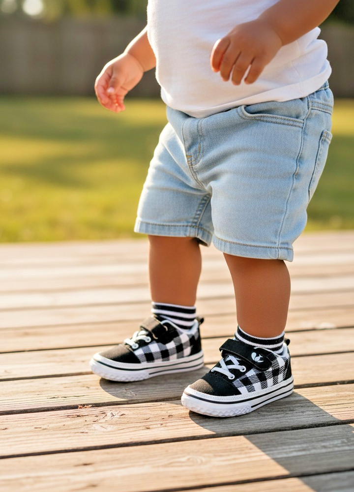 Unisex Toddler Sneakers – Stylish Comfortable Casual Shoes for Kids Size 10.5
