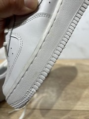 Nike Air Force 1 LE Big Kids‘ White Leather Sneakers DH2920-111 Size 6Y New