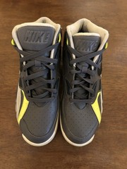 Size 7Y (GS) – Nike Air Trainer SC Mid Dark Grey Navy Volt