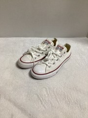 Converse Chuck Taylor All Star Ox Optical White Canvas Low Youth 3 US NEW