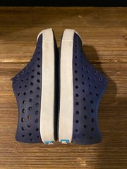 Native Kid Shoes Waterproof Navy Blue Size C8