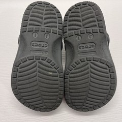 CROCS Classic Clogs Unisex Kids Size Junior 1 J-1 Black