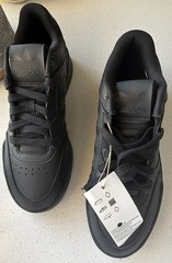 adidas Drop Step Low IG1053 Black Sneakers Unisex Kids 7Y Leather Low Top