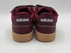 Adidas Breakbase Kid’s Size 11 Red White Adjustable Sneakers JR9781 New