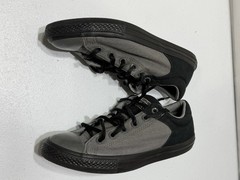 Converse Chuck Taylor All Star Junior Size 6 Grey Low Top Shoes 650342F