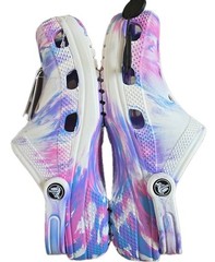 NWT Crocs Kids Classic K Marbled Clog – Colorful, Size J6