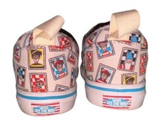 Where’s Waldo X Vans Collab Postage Stamp Kids Size 9.0T Shoes