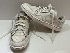 Size 3Y- Nike Son Of Force Low White
